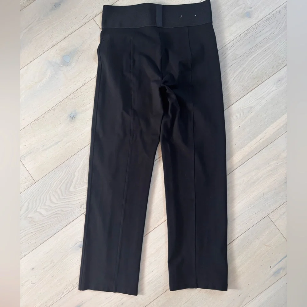 Calvin Klein Women's Classic Black Straight Leg Pants - Picture 5 of 8